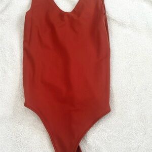 Abercrombie& Fitch Women’s Terracotta Bodysuit